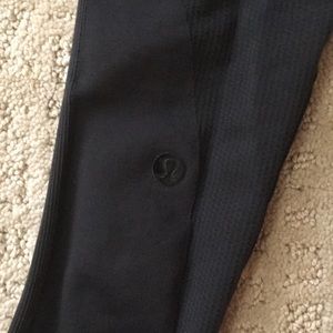 Lululemon Black Cropped Leggings